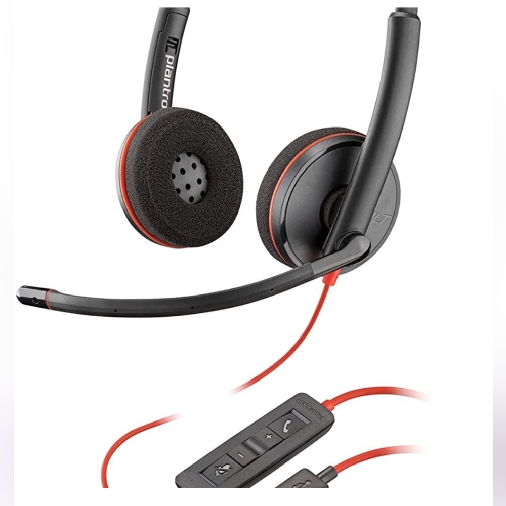 Plantronics headset wired c3220 new